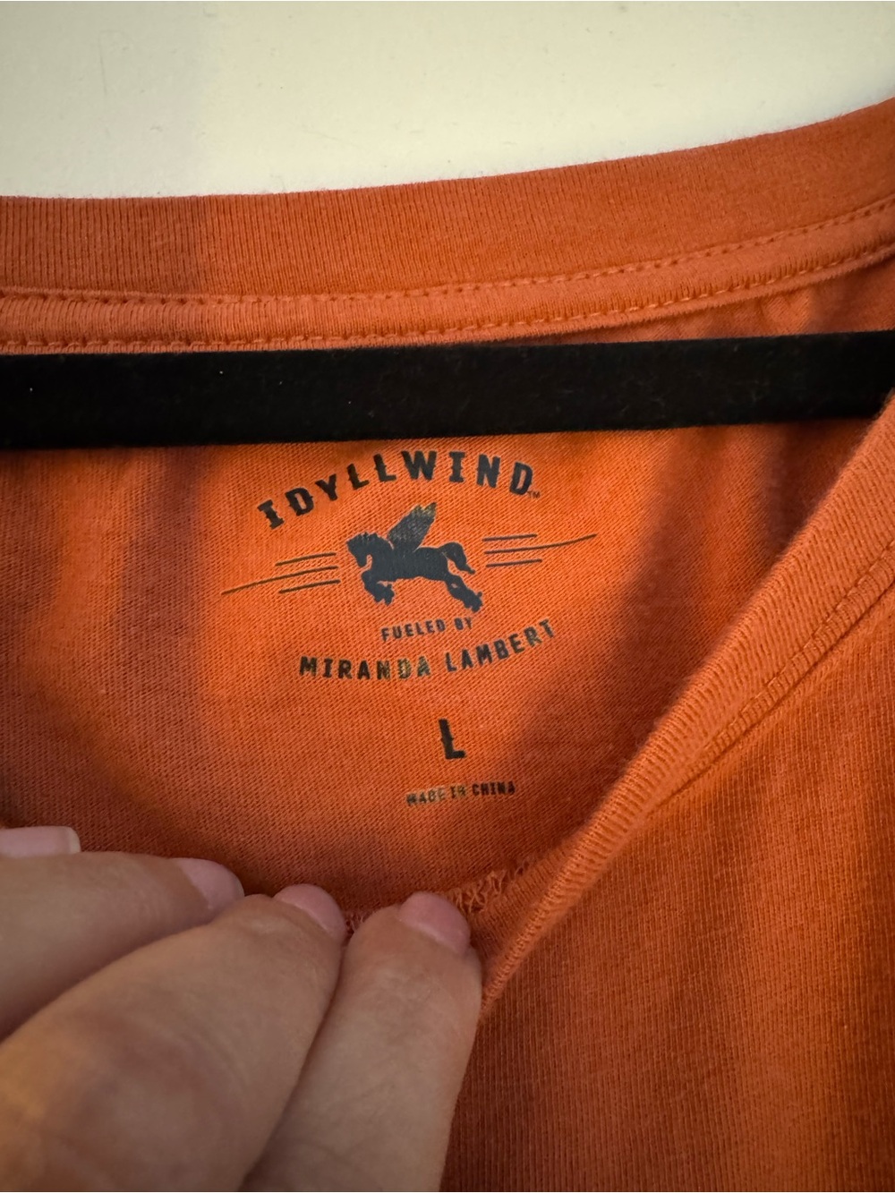 Idyllwind Fringe Tank Top - Moody Graphic - Rust - Picture 3 of 6